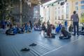 Estonia teatrilaat algas balletipäeva ja avaliku balletitrenniga