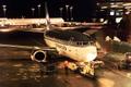Estonian Air's Boeing 737-500 at Stockholm Arlanda Airport in 1999