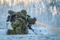 Боевые стрельбы из противотанковых комплексов Javelin.
