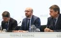 Belgia peaminister Charles Michel (vasakul) ja siseminister Jan Jambon.