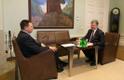 Ukraina president Petro Porošenko kohtumas peaminister Jüri Ratasega.