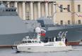 Военно-морской парад в Санкт-Петербурге.