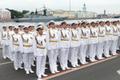 Военно-морской парад в Санкт-Петербурге.