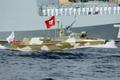 Военно-морской парад в Санкт-Петербурге.