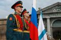 Военно-морской парад в Санкт-Петербурге.