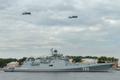 Военно-морской парад в Санкт-Петербурге.