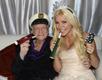 Hugh Hefner oma pruudi Crystal Harrisega 2012. aastal vana-aastaõhtul.