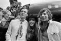 Hugh Hefner 1970. aastal koos oma näitlejast tüdruksõbra Barbara Bentoni ja filmitegija Roman Polanskiga.