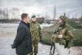 Peaminister Jüri Ratas külastas õppust Okas.