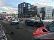В районе ДТП возникла большая автомобильная пробка.