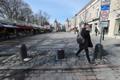 Turvapostid ehk turvapollarid Tallinna vanalinnas Viru tänava alguses