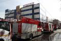 Пожар в ТЦ в Москве.