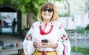 В Таллинне отметили день вышиванки.