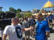 Jalgpallikoondis kohtus Rakvere linnaelanikega.