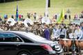 Парад в честь Победы в освободительной войне на Певческом поле.