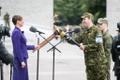 Парад в честь Победы в освободительной войне на Певческом поле.
