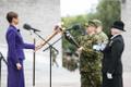 Парад в честь Победы в освободительной войне на Певческом поле.