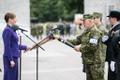 Парад в честь Победы в освободительной войне на Певческом поле.