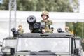 Парад в честь Победы в освободительной войне на Певческом поле.