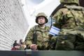 Парад в честь Победы в освободительной войне на Певческом поле.