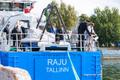 Церемония приема судна Raju Департаментом полиции и погранохраны.