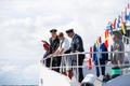Церемония приема судна Raju Департаментом полиции и погранохраны.