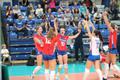 Naiste võrkpalli EM-valikmäng Eesti - Tšehhi