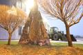 Конкурс на лучшую елку в военном городке в Тапа.