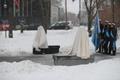 Открытие памятника супругам Лендерам.