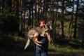 Соревнования служебных собак на Сааремаа.