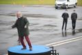 Концерт в честь отмены чрезвычайного положения.