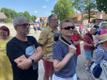 Algas Viljandi vana parteimaja lammutamine.