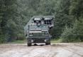 Стрельбы из пусковой установки MLRS.