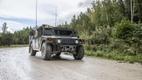 Стрельбы из пусковой установки MLRS.