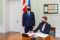 Визит премьер-министра Дании Метте Фредериксен в Эстонию.