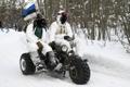 Фестиваль любителей ретро-мотоциклов в Нарва-Йыэсуу.