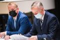 Подписание коалиционного договора в Виймси.