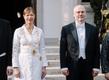 Inauguration day and Karis with his predecessor in office, Kersti Kaljulaid, October 11, 2021