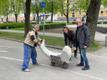 Рыбы из бетона в Нарве.