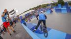 Liis Lokk Euroopa mängudel BMX freestyle eelvõistlusel