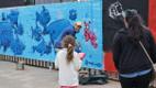 Noored tänavakunstnikud täitsid Tallinna grafitipiltidega