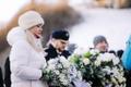 Vabadussõjas võidelnute mälestamine Vabadussõja võidusamba juures
