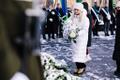Vabadussõjas võidelnute mälestamine Vabadussõja võidusamba juures