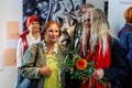 Kastellaanimaja galeriis avati naiskunstnike rühmituse Fööniks ühisnäitus