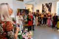 Kastellaanimaja galeriis avati naiskunstnike rühmituse Fööniks ühisnäitus