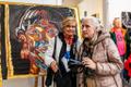 Kastellaanimaja galeriis avati naiskunstnike rühmituse Fööniks ühisnäitus