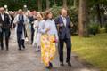 Pidulik vastuvõtt roosiaias