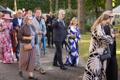 Pidulik vastuvõtt roosiaias