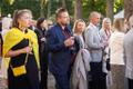 Pidulik vastuvõtt roosiaias
