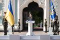 Алар Карис и Сирье Карис во время государственного визита в Киев 24 августа.